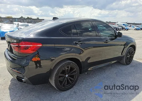 2016 BMW X6 xDrive50I z USA, uszkodzony, nr VIN 5UXKU6C57G0R34222